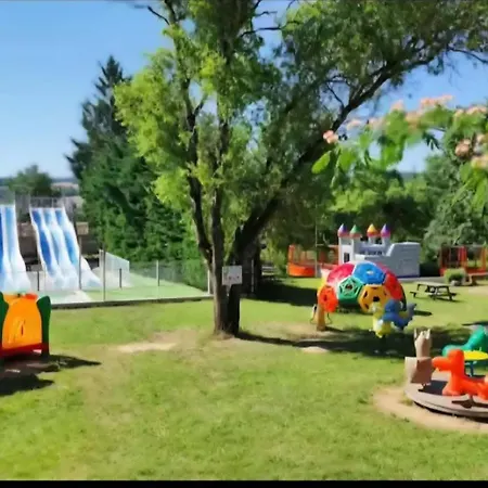 אתר קמפינג Mobil-home En Pleine Campagne Avec Piscine