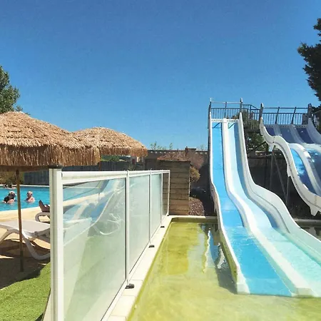 Mobil-home En Pleine Campagne Avec Piscine 营地 *